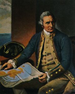 James Cook 1728-1779 - Grabado según la pintura de Dance, 1934 de Unbekannt