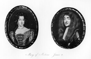 James II y María de Módena