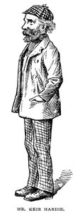 James Keir Hardie, sindicalista y político laborista británico nacido en Escocia, 1903 de Unbekannt