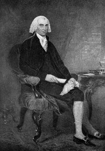 James Madison 1751-1836, cuarto Presidente de los Estados Unidos, siglo XIX de Unbekannt