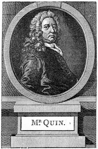 James Quin, actor inglés del siglo XVIII, 1886 de Unbekannt