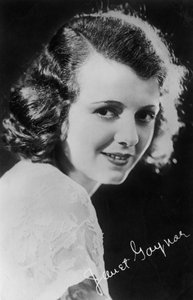 Janet Gaynor 1906-1984, actriz estadounidense, siglo XX de Unbekannt