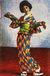 Bailarina geisha japonesa