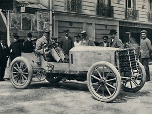Jarrott antes del comienzo de la Carrera de la Muerte, 1937 de Unbekannt