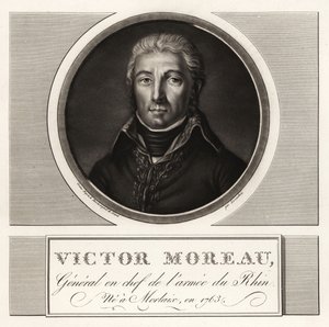 Jean Victor Marie Moreau, General en Jefe del Ejército del Rin de Unbekannt