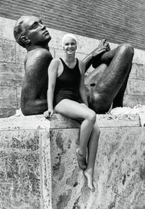 Jeanette Campbell, nadadora argentina, Juegos Olímpicos de Berlín, 1936 de Unbekannt