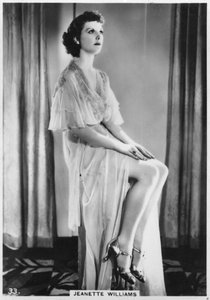 Jeanette Williams, c1938
