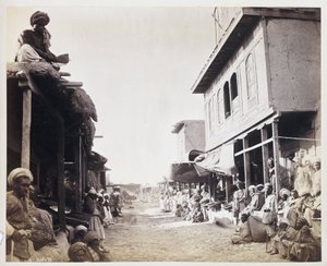 Jellallabad, calle principal, c. 1878