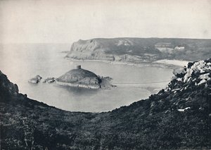 Jersey - Portelet Bay y Janvrin Island, 1895 de Unbekannt