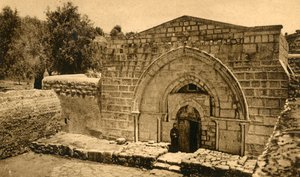Jerusalén - Iglesia de la Virgen, c1918-c1939