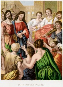 Jesús ante Pilato, mediados del siglo XIX