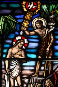 El bautismo de Jesús, Italia de Unbekannt