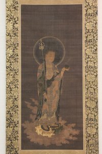 Jizo Bosatsu en Descenso de Bienvenida Jizo bosatsu raigo, siglo XIV de Unbekannt