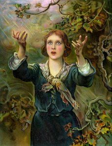 Juana de Arco, patriota y mártir francesa del siglo XV, 1906 de Unbekannt