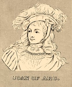Juana de Arco, c1412-1431, 1830 de Unbekannt