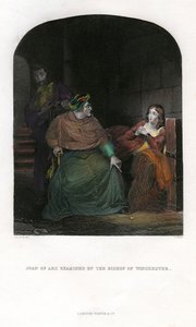Juana de Arco examinada por el Obispo de Winchester, 1431
