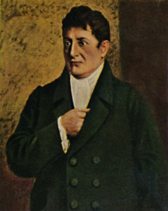 Johann Gottlieb Fichte - Pintura de Profesor Plühr de Unbekannt