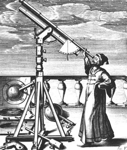 Johannes Hevelius, astrónomo alemán, 1647