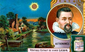 Johannes Kepler, astrónomo alemán, c1900 de Unbekannt