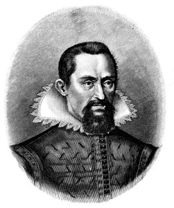 Johannes Kepler, astrónomo alemán, principios del siglo XVII, c1903 de Unbekannt