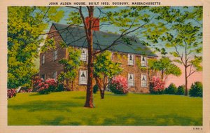 Casa de John Alden, Duxbury, Massachusetts de Unbekannt