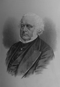 John Bright, político y orador británico, 1870s-1883 de Unbekannt