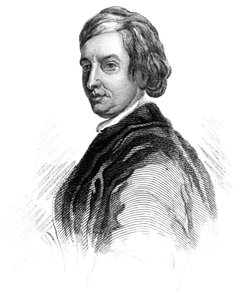 John Dryden, poeta, crítico literario y dramaturgo inglés del siglo XVII, c. 1850