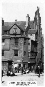 Casa de John Knox, Edimburgo, c1920s de Unbekannt