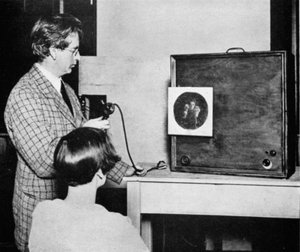 John Logie Baird 1888-1946, ingeniero eléctrico escocés y pionero de la televisión, años 1920