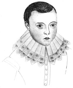 John Milton cuando era joven