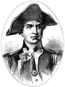 John Paul Jones, comandante naval estadounidense de la Guerra Revolucionaria, c1880