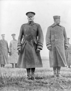 John Pershing y Hunter Liggett, generales estadounidenses de la Primera Guerra Mundial, marzo de 1918 de Unbekannt