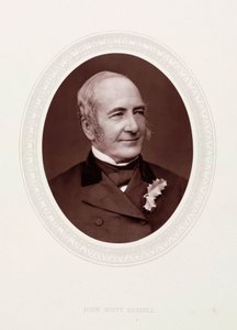 John Scott Russell, ingeniero civil y arquitecto naval escocés, c 1870s de Unbekannt