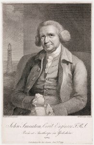 John Smeaton, ingeniero mecánico y civil inglés, c. 1780s de Unbekannt