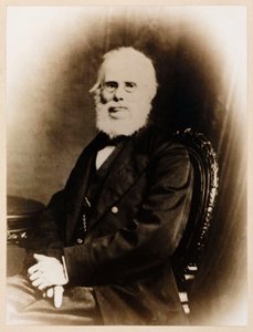 John Stringfellow, pionero de la aviación inglés, c 1880