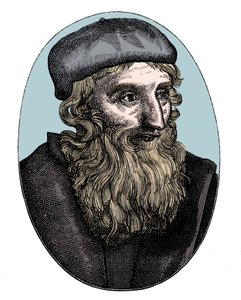 John Wycliffe, reformador religioso inglés del siglo XIV, siglo XVI