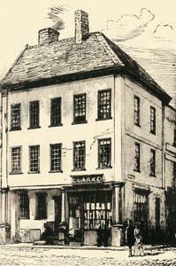 Lugar de nacimiento de Johnson en Lichfield, 1902 de Unbekannt