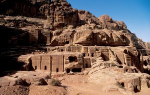 Tumbas nabateas, Petra, Jordania