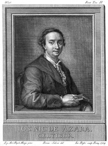 José Nicolás de Azara 1731-1804, diplomático español y mecenas de arte y literatura, 1784 de Unbekannt