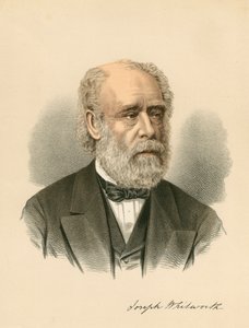 Joseph Whitworth, ingeniero e inventor británico, c1880