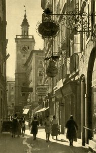 Judengasse, Salzburgo, Austria, c1935