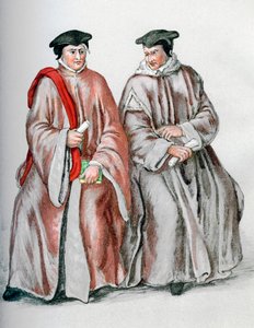 Jueces con sus túnicas, 1893