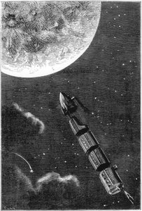 Jules Verne 1828-1905, De la Tierra a la Luna, 1865