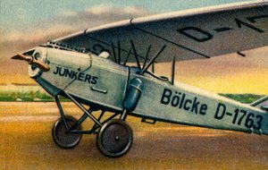 Avión Junkers T 26E, 1920s, 1932 de Unbekannt
