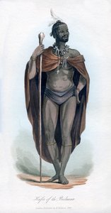 Kafir de los Bechuana, 1848