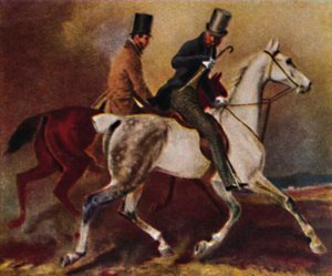 Kaiser Wilhelm I. 1797-1888 como Príncipe de Prusia. - Pintura de Krüger, 1934 de Unbekannt