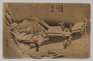 Kambara: Nieve de la tarde, 1797-1858 de Unbekannt
