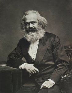 Karl Marx. Alrededor de 1880