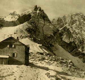 Karlsbaderhütte, Lienz Dolomitas, Austria