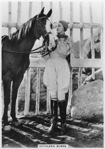 Kathleen Burke, actriz de cine estadounidense, c1938